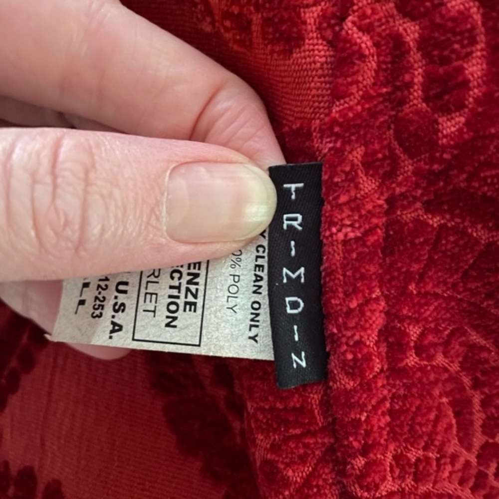 Trimdin Reversible Firenze Collection Scarlet Jacket Small - Picture 11 of 16
